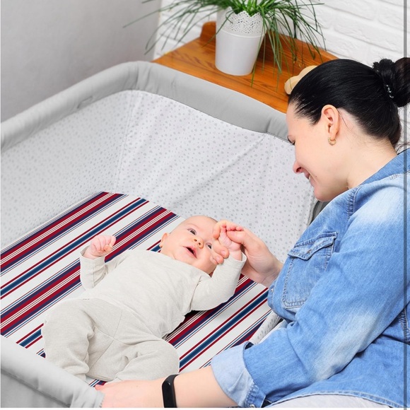 Sweet Jojo Designs Baseball Boy Baby Bassinet Sheets – 2pack - Picture 6 of 8